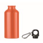 MP3424370 botella aluminio 400 ml naranja aluminio 2