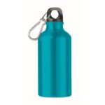 MP3424380 botella aluminio 400 ml azul turquesa aluminio 1