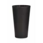 MP3424450 vaso reutilizable eventos 500ml negro plastico 2