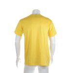 MPG114103 camiseta adulto color amarillo 100 algodon ring spun single jersey 150 g m2 4