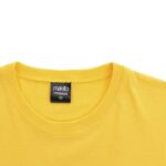 MPG114103 camiseta adulto color amarillo 100 algodon ring spun single jersey 150 g m2 5
