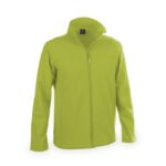 MPG114127 chaqueta verde lima exterior soft shell 92 poliester 8 elastano interior 100 poliester mic 1