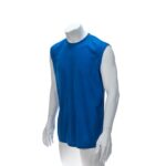 MPG114179 camiseta adulto azul 100 poliester 135 g m2 2