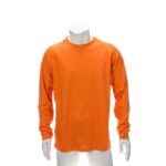 MPG114187 camiseta adulto naranja 100 poliester 135 g m2 3