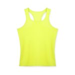 MPG114191 camiseta mujer amarillo fosforito 100 poliester 135 g m2 1