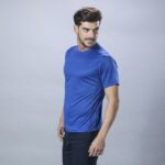 MPG114249 camiseta adulto azul 100 poliester 135 g m2 2