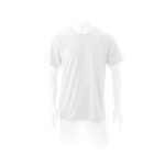 MPG114321 camiseta adulto blanca keya blanco 100 algodon ring spun single jersey 130 g m2 2