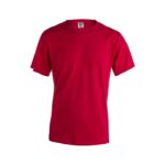 MPG114325 camiseta adulto color keya rojo 100 algodon ring spun single jersey 130 g m2 1