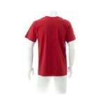 MPG114325 camiseta adulto color keya rojo 100 algodon ring spun single jersey 130 g m2 4