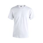 MPG114327 camiseta adulto blanca keya blanco 100 algodon ring spun single jersey 150 g m2 1