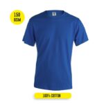 MPG114329 camiseta adulto color keya azul 100 algodon ring spun single jersey 150 g m2 2