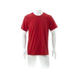 MPG114360 camiseta adulto color keya rojo 100 algodon grueso ring spun single jersey 180 g m2 2