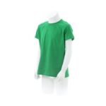 MPG114454 camiseta nio color keya verde 100 algodon ring spun single jersey 150 g m2 3
