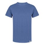 MPG114863 camiseta adulto azul 60 algodon reciclado single jersey 40 poliester rpet 150 g m2 1