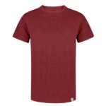 MPG114866 camiseta adulto rojo 60 algodon reciclado single jersey 40 poliester rpet 150 g m2 1