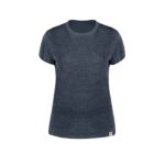 MPG114868 camiseta mujer azul marino 60 algodon reciclado single jersey 40 poliester rpet 150 g m2 1