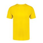 MPG114876 camiseta adulto color amarillo 100 algodon ring spun single jersey 160 g m2 1