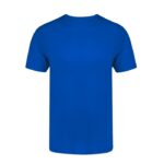 MPG114877 camiseta adulto color azul 100 algodon ring spun single jersey 160 g m2 1