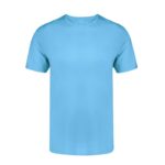 MPG114878 camiseta adulto color azul claro 100 algodon ring spun single jersey 160 g m2 1