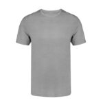 MPG114880 camiseta adulto color gris 100 algodon ring spun single jersey 160 g m2 1