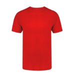 MPG114886 camiseta adulto color rojo 100 algodon ring spun single jersey 160 g m2 1