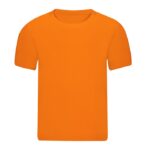 MPG114908 camiseta nio color naranja 100 algodon ring spun single jersey 160 g m2 1