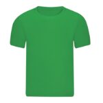 MPG114911 camiseta nio color verde 100 algodon ring spun single jersey 160 g m2 1