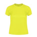 MPG114984 camiseta mujer amarillo 100 poliester 135 g m2 1