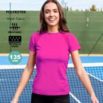 MPG114985 camiseta mujer azul claro 100 poliester 135 g m2 2