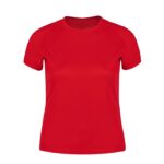 MPG114989 camiseta mujer rojo 100 poliester 135 g m2 1