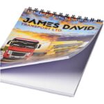 MPG115056 libreta a6 con espiral blanco papel 80 gm2 carton 280 gm2 4