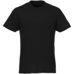 MPG115062 camiseta de manga corta de material reciclado grs de hombre negro punto de jersey sencillo 2