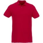 MPG115064 polo de manga corta de material reciclado organico para hombre rojo punto pique 70 algodon 2