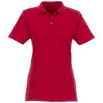 MPG115069 polo de manga corta de material reciclado organico para mujer rojo punto pique 70 algodon 2