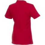 MPG115069 polo de manga corta de material reciclado organico para mujer rojo punto pique 70 algodon 5