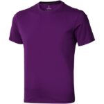 MPG115080 camiseta de manga corta para hombre purpura punto de jersey sencillo 100 algodon bci 160 g 1