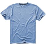 MPG115081 camiseta de manga corta para hombre azul punto de jersey sencillo 100 algodon bci 160 gm2 2