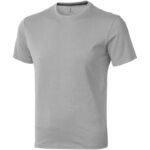 MPG115093 camiseta de manga corta para hombre gris punto de jersey sencillo 100 algodon bci 160 gm2 1