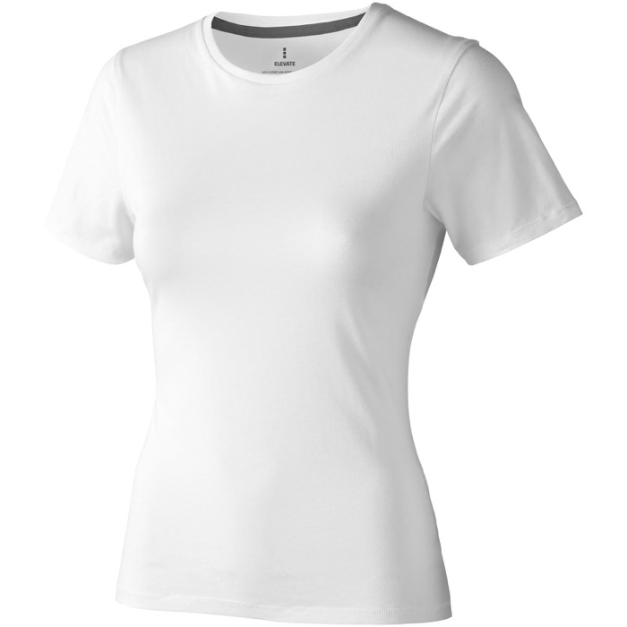 MPG115095 camiseta de manga corta para mujer blanco punto de jersey sencillo 100 algodon bci 160 gm2 1