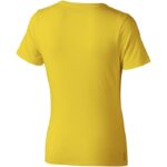 MPG115096 camiseta de manga corta para mujer amarillo punto de jersey sencillo 100 algodon bci 160 g 3