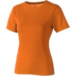 MPG115101 camiseta de manga corta para mujer naranja punto de jersey sencillo 100 algodon bci 160 gm 1