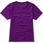 MPG115102 camiseta de manga corta para mujer purpura punto de jersey sencillo 100 algodon bci 160 gm 3