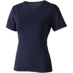 MPG115105 camiseta de manga corta para mujer azul punto de jersey sencillo 100 algodon bci 160 gm2 1