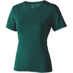 MPG115108 camiseta de manga corta para mujer verde punto de jersey sencillo 100 algodon bci 160 gm2 1