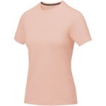 MPG115112 camiseta de manga corta para mujer rosa punto de jersey sencillo 100 algodon bci 160 gm2 1