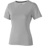 MPG115114 camiseta de manga corta para mujer gris punto de jersey sencillo 100 algodon bci 160 gm2 1