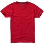 MPG115117 camiseta organica de manga corta para hombre rojo punto de jersey sencillo 95 algodon orga 2