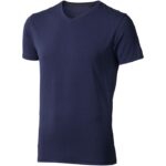 MPG115120 camiseta organica de manga corta para hombre azul punto de jersey sencillo 95 algodon orga 1