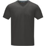 MPG115121 camiseta organica de manga corta para hombre gris punto de jersey sencillo 95 algodon orga 2