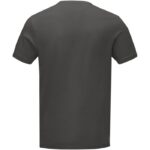 MPG115121 camiseta organica de manga corta para hombre gris punto de jersey sencillo 95 algodon orga 3